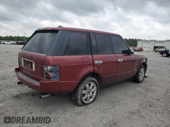 2006 Land Rover Range Rover HSE with VIN SALME15416A201308, listed as a Copart auction lot 52920805 with 211,090 mi miles and Salvage Title. Bid and sale history available at carsss.com. Image 3.