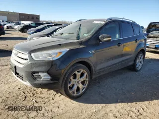 2018 Ford Escape Titanium with VIN 1FMCU9J95JUA36324, listed as a Copart auction lot 47131825 with 63,563 mi miles and Salvage title. Bid and sale history available at DreamBid. Image 1.