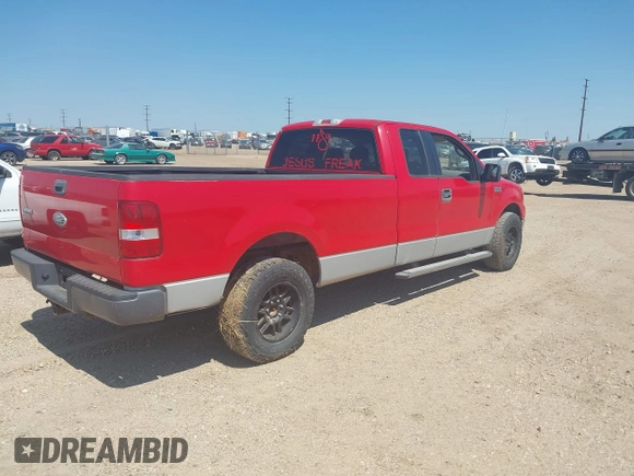 2006 Ford F-150 XL z VIN 1FTVX12546NB28124, wystawiony jako IAAI lot #42680259 z przebiegiem 175 641 mil mil oraz . Historia ofert i sprzedaży dostępna na DreamBid. Obrazek 4.
