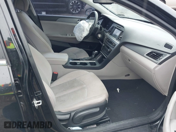 2017 Hyundai Sonata SE with VIN 5NPE24AF0HH555667, listed as a IAAI auction lot 41864287 with 96,380 mi miles and . Bid and sale history available at DreamBid. Image 5.