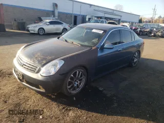 2005 Infiniti G35 with VIN JNKCV51F65M312546, listed as a Copart auction lot 77395984 with 155,815 mi miles and Clean Title. Bid and sale history available at DreamBid. Image 1.
