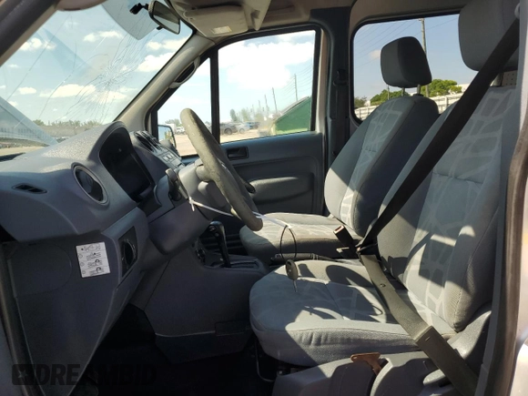2013 Ford Transit Connect XLT with VIN NM0KS9BN8DT126995, listed as a Copart auction lot 57993055 with 120,842 mi miles and Salvage title. Bid and sale history available at DreamBid. Image 7.