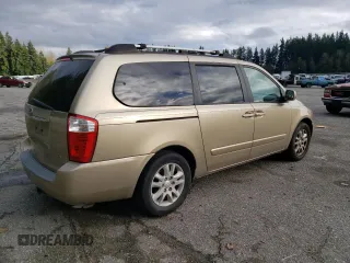2006 Kia Sedona LX with VIN KNDMB233866080327, listed as a Copart auction lot 74601084 with 219,974 mi miles and Salvage Title. Bid and sale history available at carsss.com. Image 3.