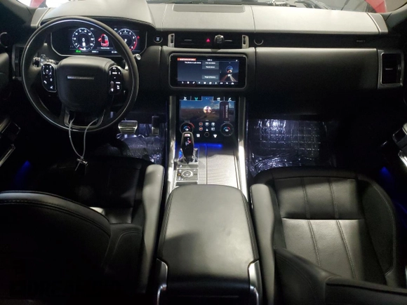 2019 Land Rover Range Rover Sport HST with VIN SALWS2SU9KA871937, listed as a Copart auction lot 59045735 with 63,852 mi miles and Salvage title. Bid and sale history available at DreamBid. Image 8.