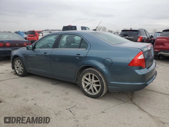 2011 Ford Fusion SEL with VIN 3FAHP0JA0BR334379, listed as a Copart auction lot 48172745 with 91,445 mi miles and Salvage Title. Bid and sale history available at carsss.com. Image 2.