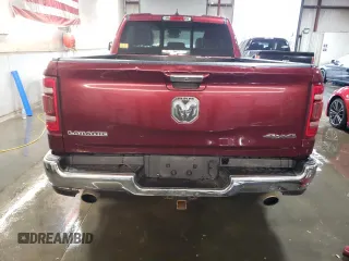2019 Ram 1500 Laramie with VIN 1C6SRFDT5KN820237, listed as a Copart auction lot 78205614 with 179,266 mi miles and Salvage Title. Bid and sale history available at carsss.com. Image 6.