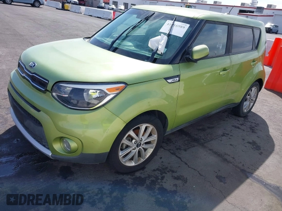 2018 Kia Soul + with VIN KNDJP3A59J7890907, listed as a IAAI auction lot 41916989 with 122,957 mi miles. Bid and sale history available at carsss.com. Image 20.