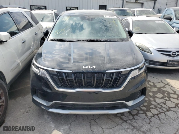 2024 Kia Carnival LX with VIN KNDNB4H32R6322932, listed as a Copart auction lot 47291885 with 17,021 mi miles and Salvage Title. Bid and sale history available at carsss.com. Image 5.