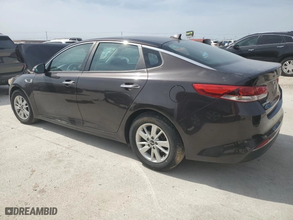 2018 Kia Optima LX with VIN KNAGT4L39J5238644, listed as a Copart auction lot 48029375 with 0 mi miles and Salvage Title. Bid and sale history available at carsss.com. Image 2.