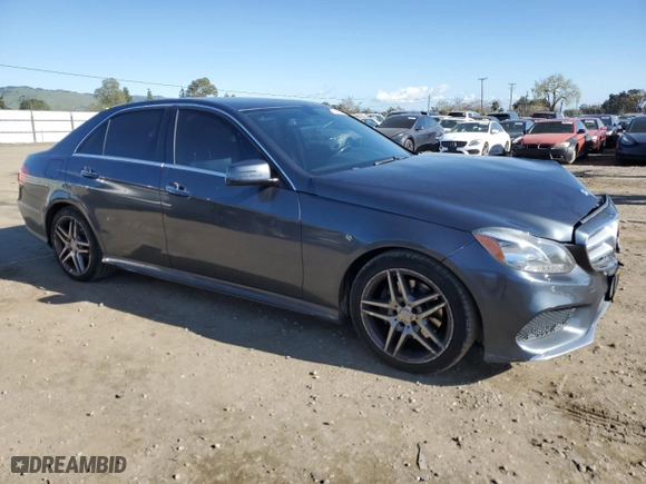 2016 Mercedes-Benz E-Class E 350 Sport with VIN WDDHF5KB2GB214408, listed as a Copart auction lot 48534905 with 125,325 mi miles and Salvage Title. Bid and sale history available at carsss.com. Image 4.