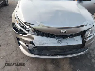 2018 Kia Optima LX with VIN 5XXGT4L39JG269147, listed as a IAAI auction lot 40743582 with 95,283 mi miles and . Bid and sale history available at DreamBid. Image 6.