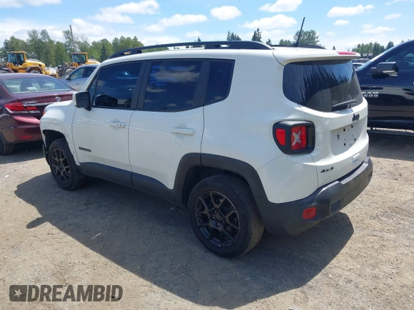 2019 Jeep Renegade Altitude with VIN ZACNJBBB4KPK54687, listed as a IAAI auction lot 42302929 with 70,122 mi miles and . Bid and sale history available at DreamBid. Image 3.