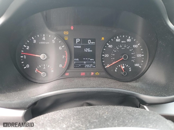 2020 Kia Rio S with VIN 3KPA24AD6LE312696, listed as a Copart auction lot 49059005 with 29,531 mi miles and Salvage Title. Bid and sale history available at carsss.com. Image 9.