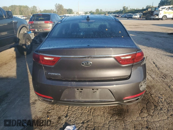2018 Kia Cadenza Premium with VIN KNALC4J11J5127313, listed as a Copart auction lot 73048234 with 101,171 mi miles and Salvage Title. Bid and sale history available at DreamBid. Image 6.