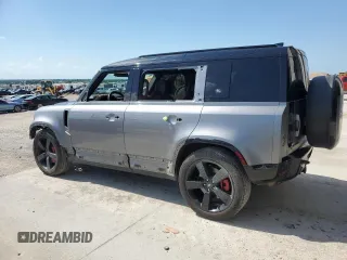 2023 Land Rover Defender X with VIN SALEX7EU6P2147792, listed as a Copart auction lot 62846635 with 78,333 mi miles and Salvage title. Bid and sale history available at DreamBid. Image 2.