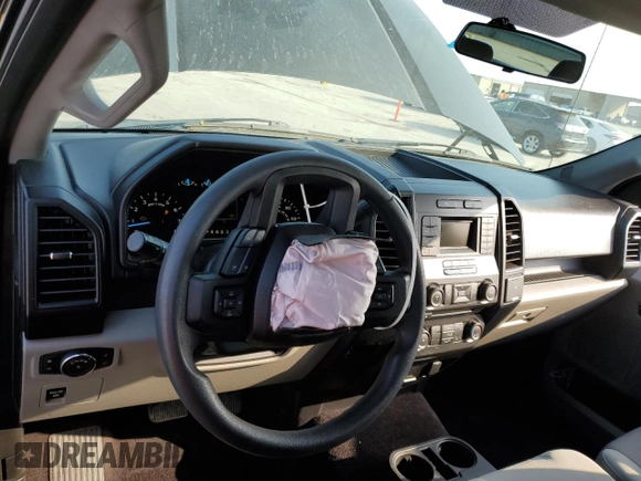 2016 Ford F-150 XL with VIN 1FTMF1C81GKG01570, listed as a Copart auction lot 53524285 with 61,620 mi miles and Salvage Title. Bid and sale history available at DreamBid. Image 8.