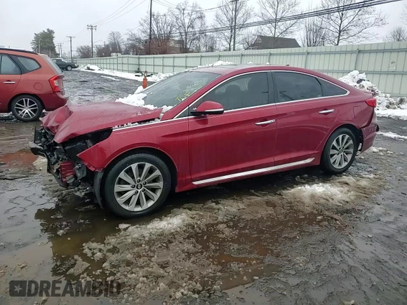 2016 Hyundai Sonata Sport with VIN 5NPE34AF9GH416360, listed as a Copart auction lot 45181925 with 82,863 mi miles and Salvage Title. Bid and sale history available at DreamBid. Image 10.