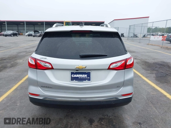 2021 Chevrolet Equinox LT with VIN 3GNAXKEV3MS124186, listed as a IAAI auction lot 41940798 with 83,343 mi miles. Bid and sale history available at carsss.com. Image 16.