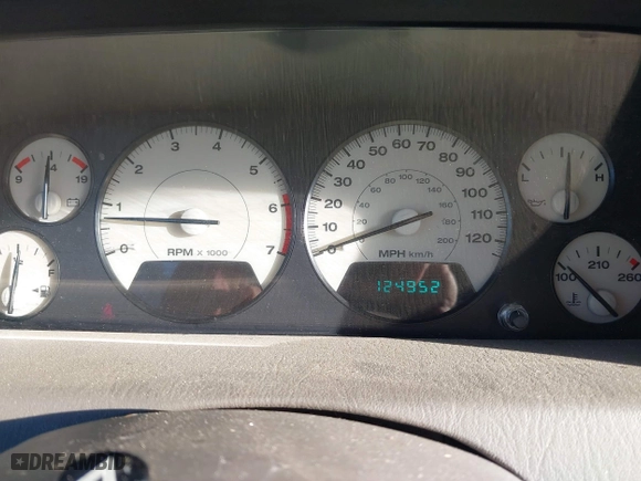 2004 Jeep Grand Cherokee Limited with VIN 1J8GW58N64C329504, listed as a IAAI auction lot 41785215 with 124,952 mi miles. Bid and sale history available at carsss.com. Image 7.