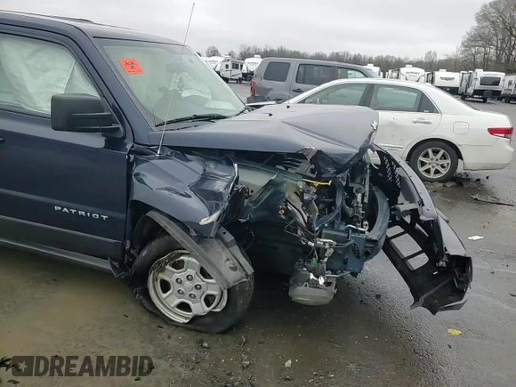 2015 Jeep Patriot Sport z VIN 1C4NJRBB2FD338538, wystawiony jako Copart lot #45280315 z przebiegiem 56 364 mil mil oraz Szkoda całkowita • Salvage title. Historia ofert i sprzedaży dostępna na DreamBid. Obrazek 12.