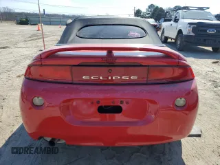 1997 Mitsubishi Eclipse GS with VIN 4A3AX35G5VE127678, listed as a Copart auction lot 46251855 with 140,259 mi miles and Salvage Title. Bid and sale history available at carsss.com. Image 6.