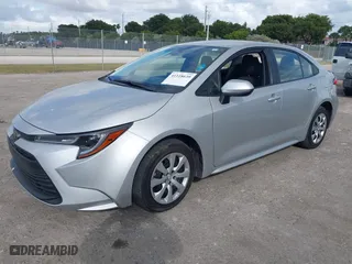 2023 Toyota Corolla LE with VIN JTDB4MEE2PJ003916, listed as a IAAI auction lot 41118639 with 14,728 mi miles. Bid and sale history available at carsss.com. Image 17.