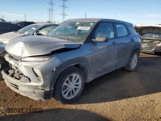 2024 Chevrolet TrailBlazer LS with VIN KL79MMS2XRB066376, listed as a Copart auction lot 42995365 with 46,276 mi miles and Salvage Title. Bid and sale history available at carsss.com. Image 1.