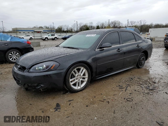 2012 Chevrolet Impala LTZ with VIN 2G1WC5E33C1132124, listed as a Copart auction lot 51181215 with 147,500 mi miles and Salvage Title. Bid and sale history available at DreamBid. Image 1.