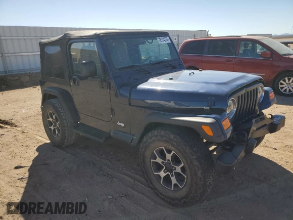 2004 Jeep Wrangler Sport with VIN 1J4FA49S34P724081, listed as a Copart auction lot 72174274 with 150,810 mi miles and Salvage Title. Bid and sale history available at carsss.com. Image 4.