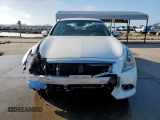 2012 Infiniti G25 Sedan Journey with VIN JN1DV6AP0CM810214, listed as a Copart auction lot 45651475 with 0 mi miles and Salvage Title. Bid and sale history available at carsss.com. Image 5.