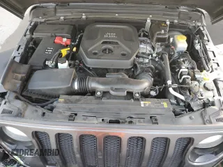 2022 Jeep Wrangler Unlimited Sport S with VIN 1C4HJXDN8NW160288, listed as a Copart auction lot 41671555 with 67,045 mi miles and Salvage title. Bid and sale history available at DreamBid. Image 12.