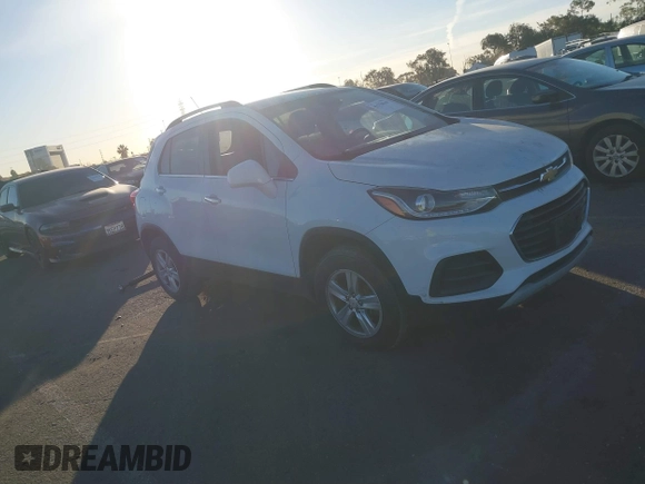 2018 Chevrolet Trax LT with VIN KL7CJPSB3JB632236, listed as a IAAI auction lot 41378639 with 92,065 mi miles. Bid and sale history available at carsss.com. Image 1.