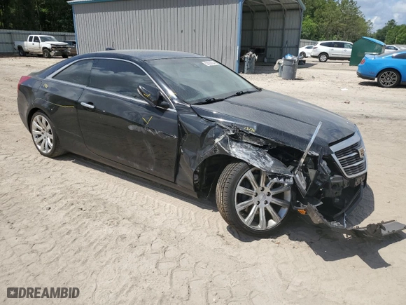 2015 Cadillac ATS Coupe Standard RWD with VIN 1G6AA1RX6F0118198, listed as a Copart auction lot 52829534 with 58,833 mi miles and Salvage Title. Bid and sale history available at carsss.com. Image 4.