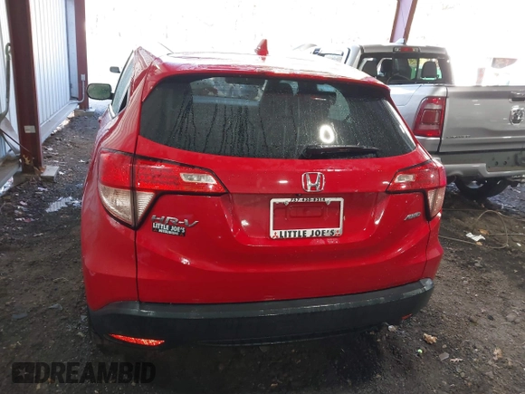 2018 Honda HR-V LX with VIN 3CZRU6H39JG703570, listed as a IAAI auction lot 41013552 with 76,509 mi miles. Bid and sale history available at carsss.com. Image 16.