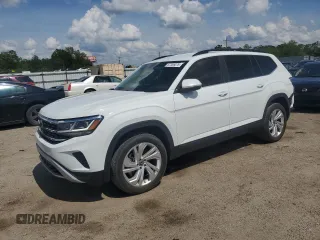 2021 Volkswagen Atlas SE z VIN 1V2HP2CA7MC598122, wystawiony jako Copart lot #57306075 z przebiegiem 64 266 mil mil oraz Szkoda całkowita • Salvage title. Historia ofert i sprzedaży dostępna na DreamBid. Obrazek 1.