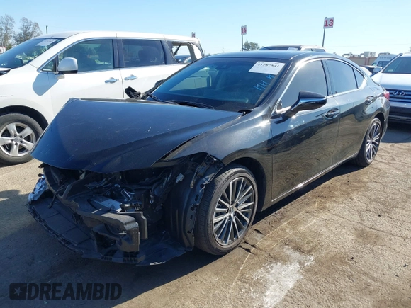 2024 Lexus ES with VIN 58ADA1C14RU037460, listed as a IAAI auction lot 41287841 with 46,939 mi miles. Bid and sale history available at carsss.com. Image 17.