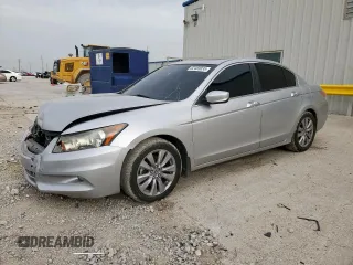 2011 Honda Accord EX-L with VIN 1HGCP3F84BA010651, listed as a Copart auction lot 62483035 with 74,538 mi miles and Salvage title. Bid and sale history available at DreamBid. Image 1.