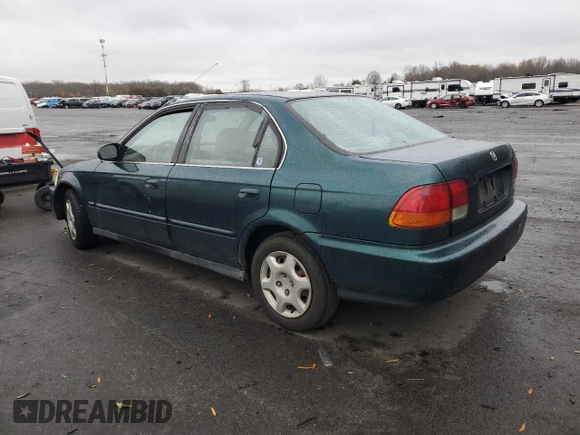 1998 Honda Civic EX with VIN 2HGEJ8644WH603860, listed as a Copart auction lot 81964144 with 203,675 mi miles and Salvage Title. Bid and sale history available at carsss.com. Image 2.