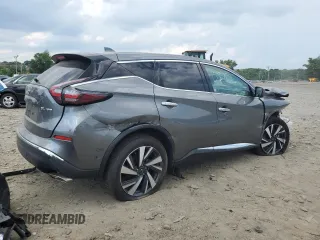 2023 Nissan Murano SL z VIN 5N1AZ2CSXPC119536, wystawiony jako Copart lot #62493295 z przebiegiem Nie podano mil oraz Nie do naprawy • Non repairable. Historia ofert i sprzedaży dostępna na DreamBid. Obrazek 3.
