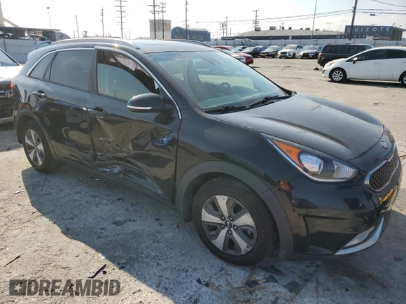 2017 Kia Niro Touring Launch Edition with VIN KNDCC3LC2H5101597, listed as a Copart auction lot 43208055 with 79,930 mi miles and Salvage Title. Bid and sale history available at carsss.com. Image 4.