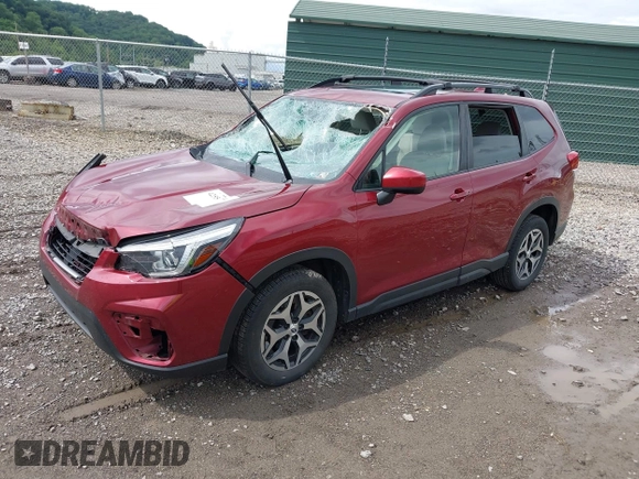 2019 Subaru Forester Premium z VIN JF2SKAEC2KH508729, wystawiony jako IAAI lot #42556834 z przebiegiem 66 007 mil mil oraz . Historia ofert i sprzedaży dostępna na DreamBid. Obrazek 2.
