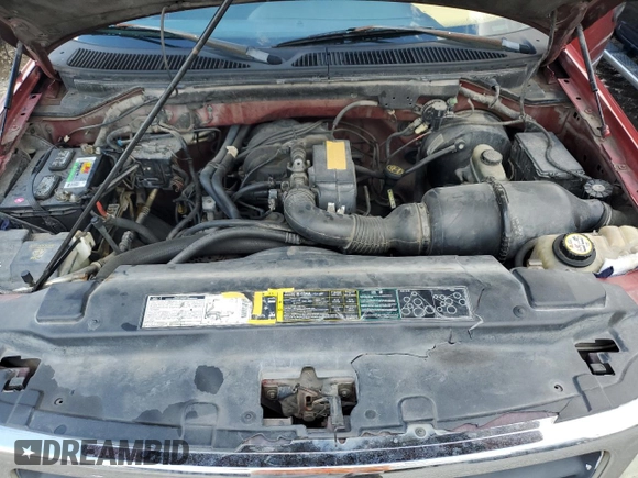 2001 Ford F-150 XL with VIN 1FTZX07261KA62955, listed as a Copart auction lot 56580915 with 159,451 mi miles and Salvage title. Bid and sale history available at DreamBid. Image 11.
