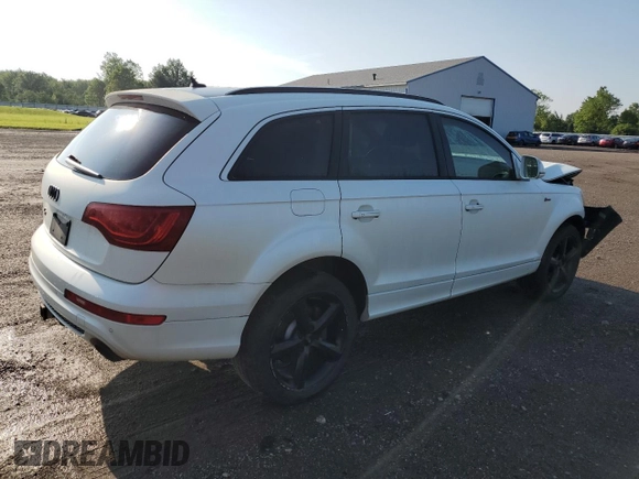 2012 Audi Q7 S line с VIN WA1DGAFE3CD007747, выставлен на аукционе Copart как лот 61543995 с пробегом 182 957 миль миль и Списание • Salvage title. История ставок и продаж доступна на DreamBid. Изображение 3.