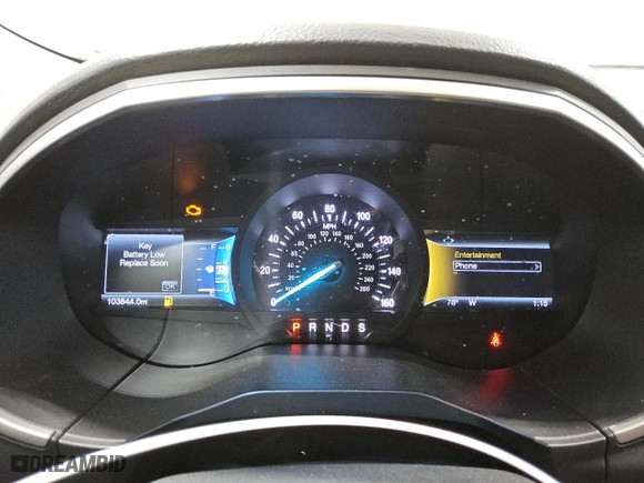 2015 Ford Edge SEL with VIN 2FMTK3J93FBC17731, listed as a Copart auction lot 48128575 with 103,844 mi miles and Clean Title. Bid and sale history available at carsss.com. Image 9.