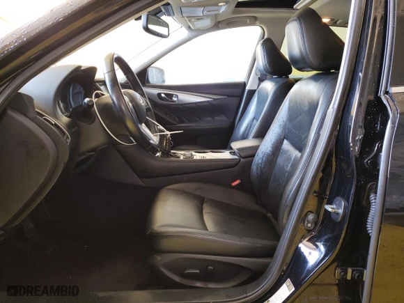 2019 Infiniti Q50 3.0t LUXE with VIN JN1EV7AP5KM542916, listed as a Copart auction lot 48954305 with 63,315 mi miles and Clean Title. Bid and sale history available at carsss.com. Image 7.