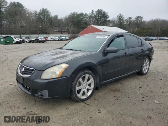 2008 Nissan Maxima 3.5 SL with VIN 1N4BA41E28C810107, listed as a Copart auction lot 48805005 with 169,382 mi miles and Clean Title. Bid and sale history available at carsss.com. Image 1.