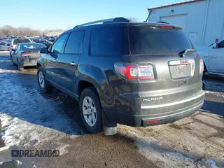 2015 GMC Acadia SLE with VIN 1GKKRPKD3FJ255952, listed as a IAAI auction lot 41639195 with 163,525 mi miles. Bid and sale history available at carsss.com. Image 3.