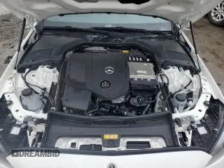 2024 Mercedes-Benz C 300 with VIN W1KAF4GB8RR213116, listed as a Copart auction lot 50662345 with 2,256 mi miles and Salvage Title. Bid and sale history available at DreamBid. Image 12.