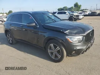 2020 Mercedes-Benz GLC 300 with VIN WDC0G8DB3LF715789, listed as a Copart auction lot 65291895 with 88,882 mi miles and Salvage title. Bid and sale history available at DreamBid. Image 4.