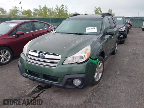 2013 Subaru Outback Premium with VIN 4S4BRCCC5D3243602, listed as a IAAI auction lot 42205618 with 221,350 mi miles and . Bid and sale history available at carsss.com. Image 17.